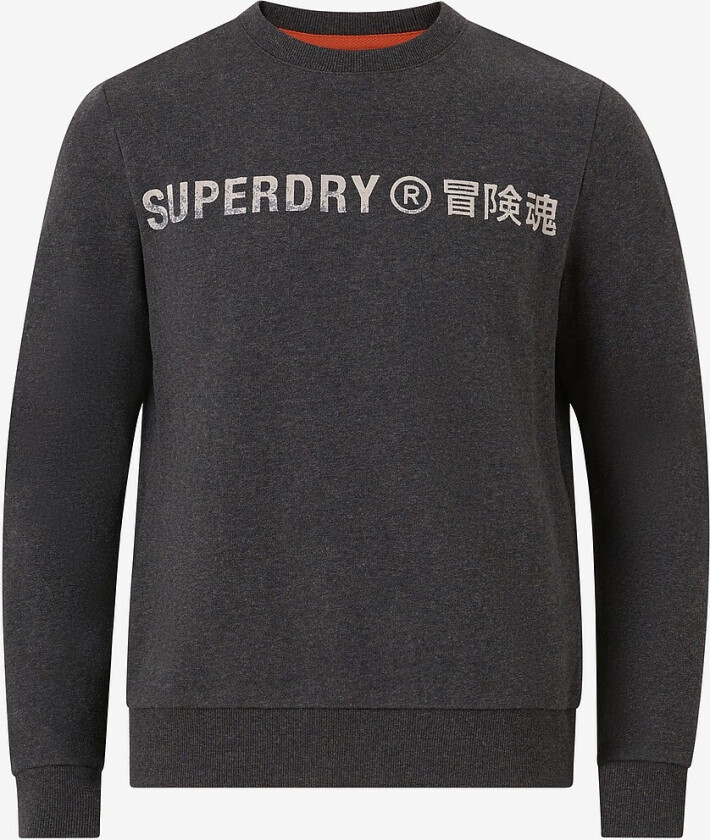 Collegegenser Workwear Logo Vintage Crew - Svart