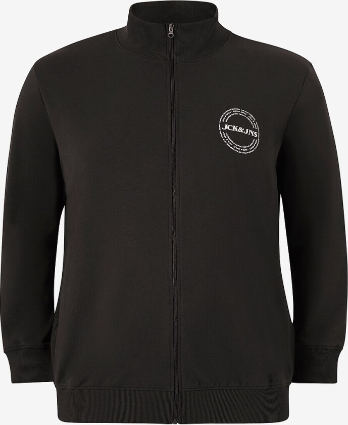 Collegegenser jjJake Sweat Zip High Neck - Blå