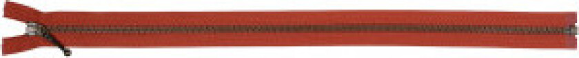 Delbar Glidelås Antikk Messing Rust 6mm - 45cm