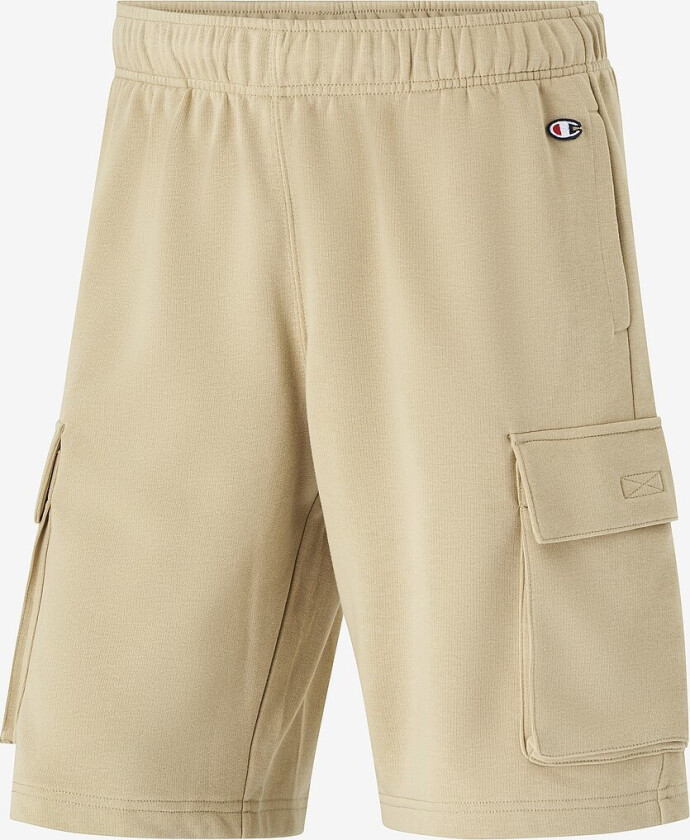 Sweatbukser Cargo Bermuda - Beige