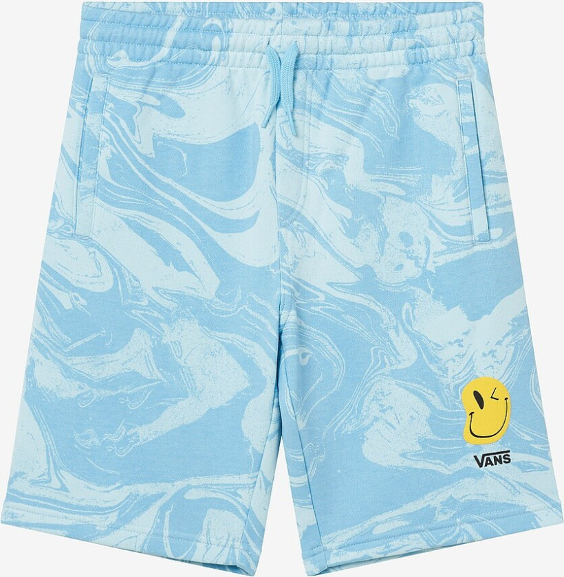 Sweatshorts Marble Fleece Short - Blå