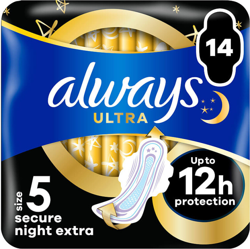 Always Bind Ultra Secure Night S5 14stk