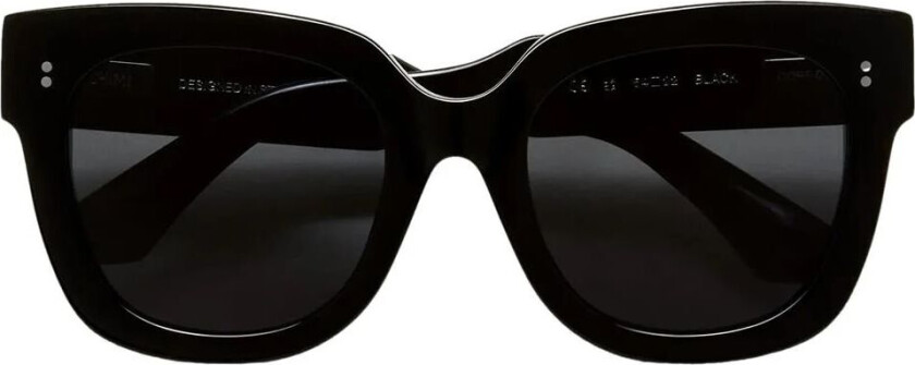 08 Black Solbriller Sort  unisex