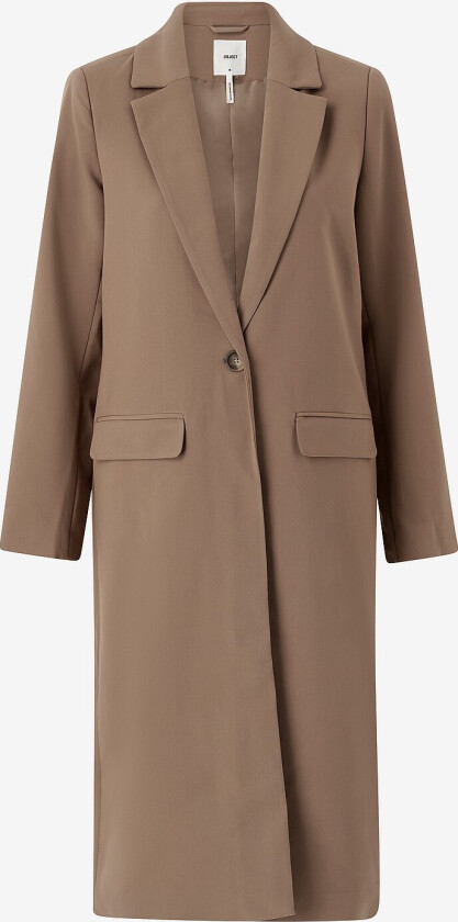 Kåpe objSigrid Blazer Jacket - Brun