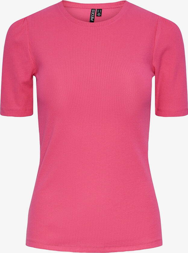 Topp pcRuka SS Puff Top - Rosa