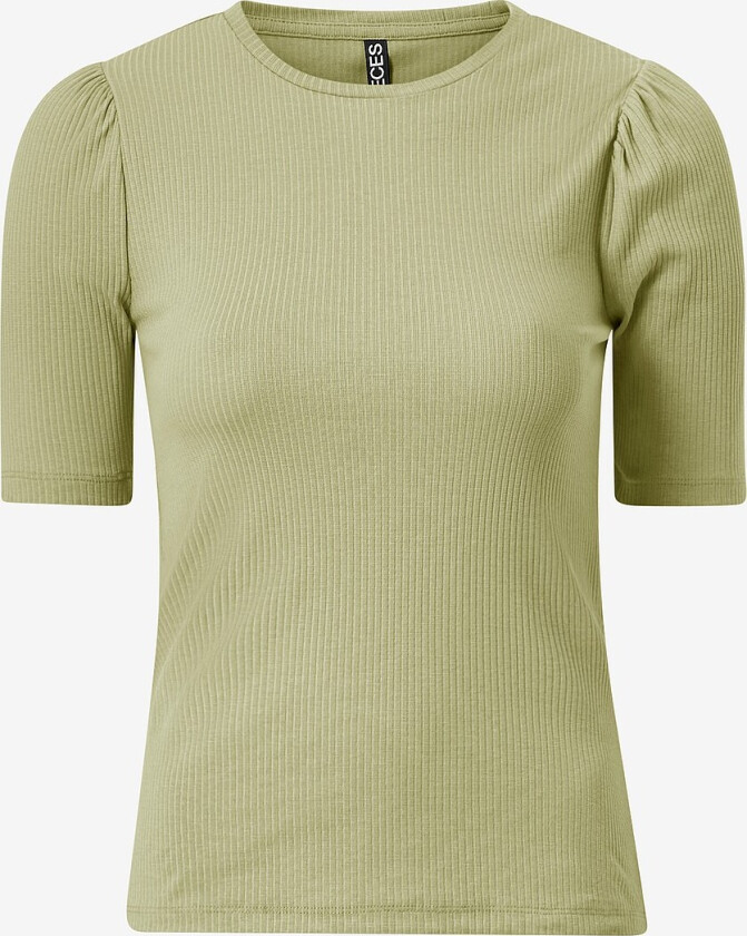 Topp pcRuka SS Puff Top - Grønn