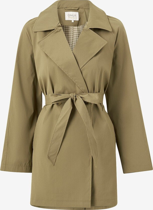 Kåpe onlApril Wrap Trenchcoat - Brun