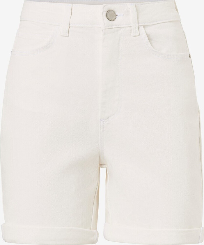 Jeans-shorts viJo HW Color Shorts - Hvit