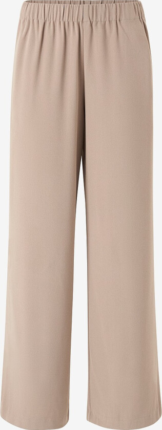 Bukser slfTinni-Relaxed MW Wide Pant - Beige