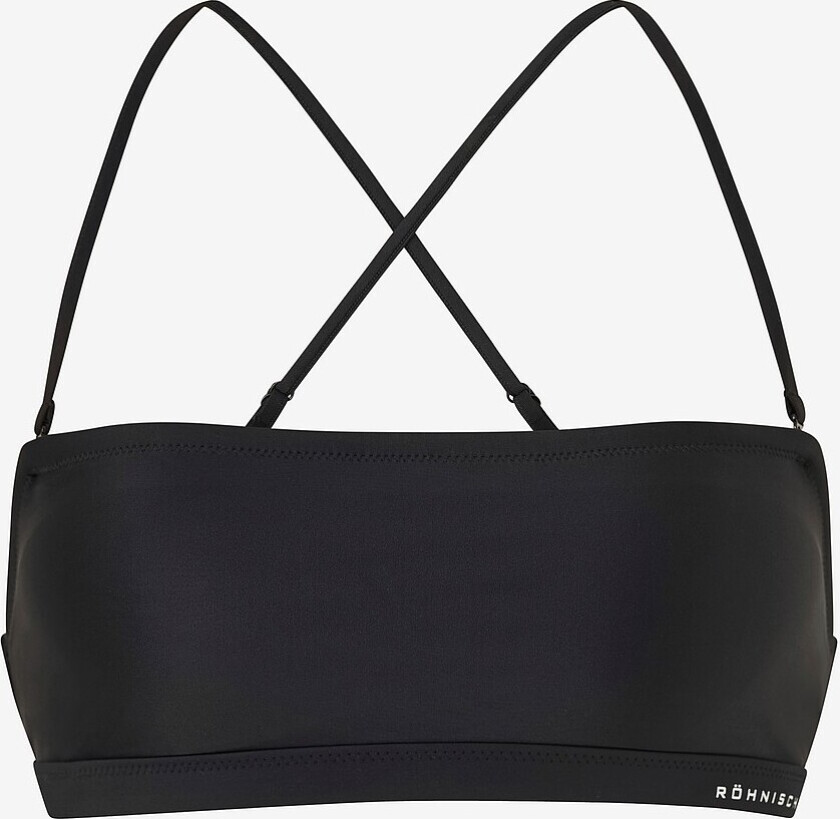 Bikini-BH Sahr Bandeau Bikini Top - Svart