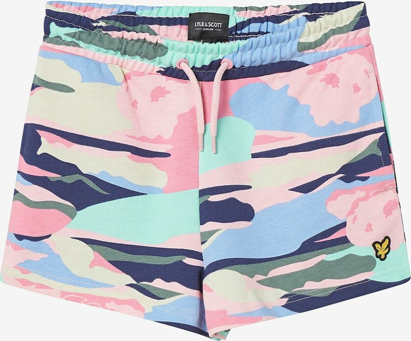 Sweatshorts Aop LB Short - Flerfarget