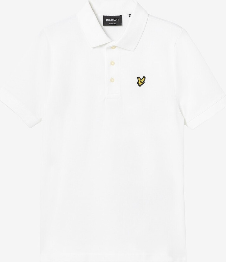 Pologenser Plain Polo Shirt - Hvit