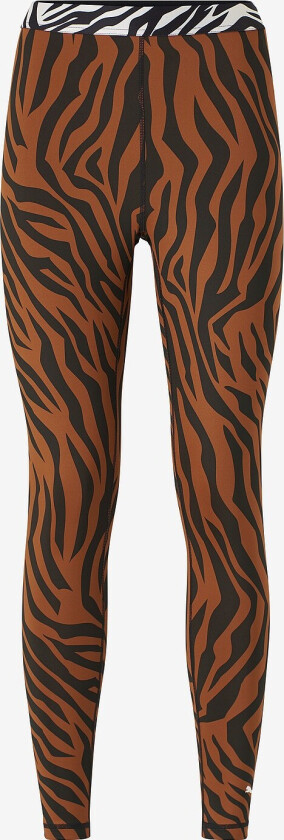 Treningstights Animal Remix HW 7/8 Tight - Brun
