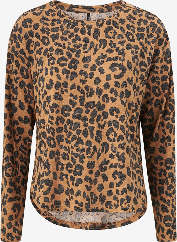 Topp onlTuris L/S Top - Brun
