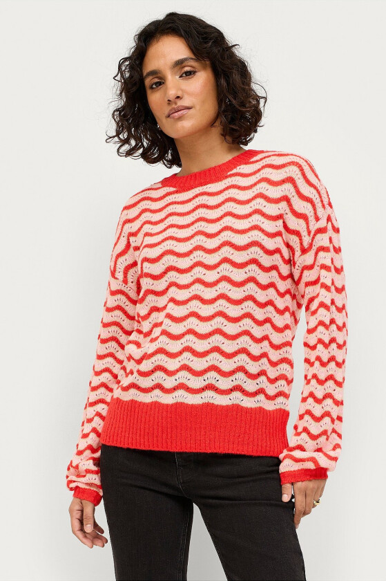 Genser Crescentsz Pullover - Rød