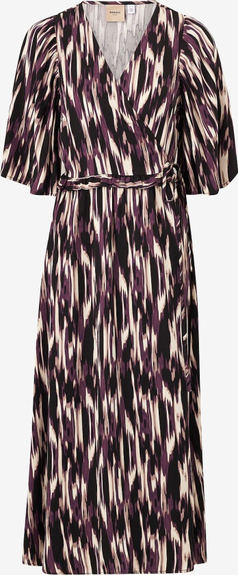 Omslagskjole viRomy L/S Short Dress - Flerfarget