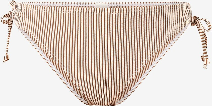 Bikinitruser Striba Bibi Bikini Briefs - Brun