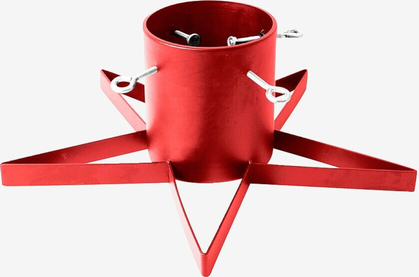 Bilde av Juletrefot Stand Star - Rød