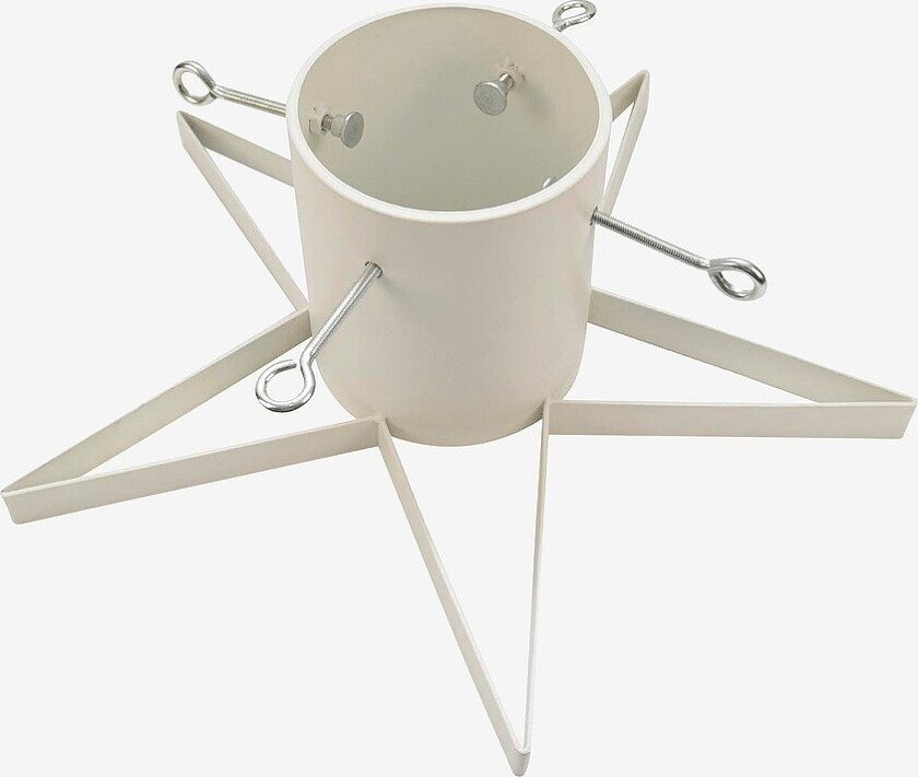 Bilde av Juletrefot Stand Star - Hvit