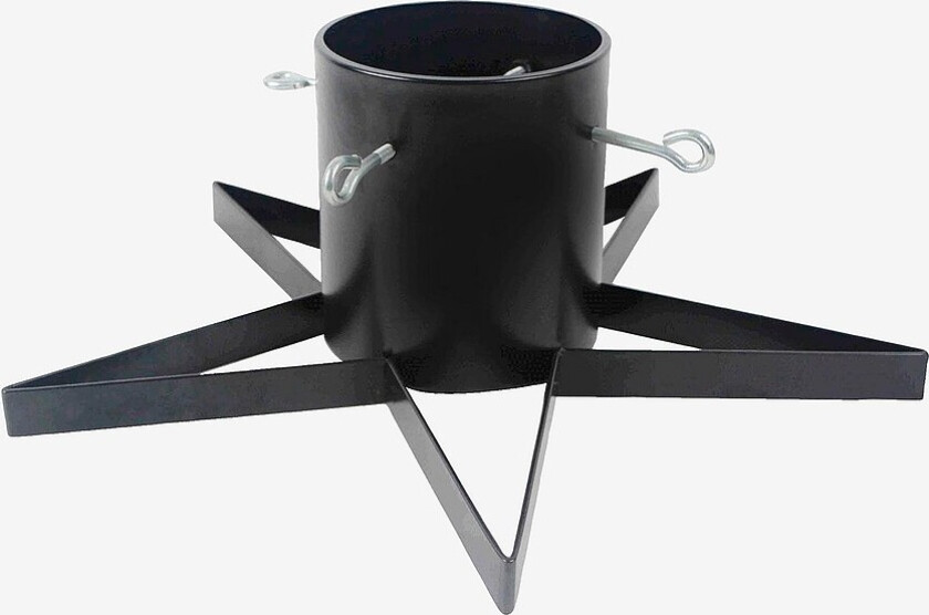 Bilde av Juletrefot Stand Star - Svart