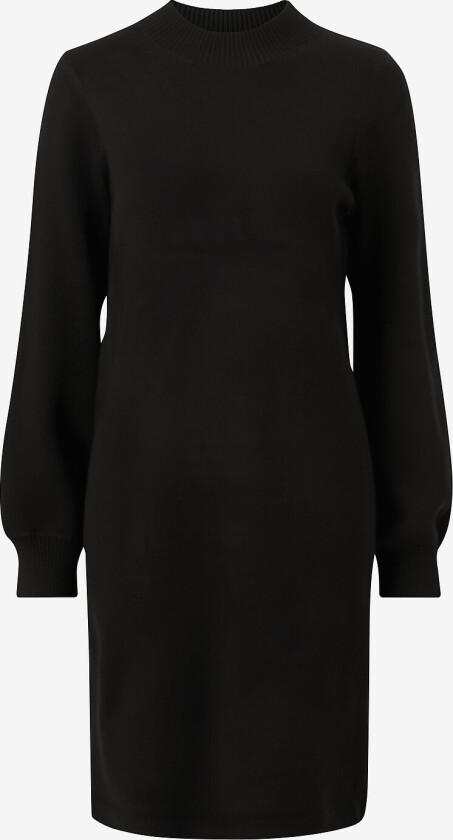 Kjole objReynard L/S Knit Dress - Svart