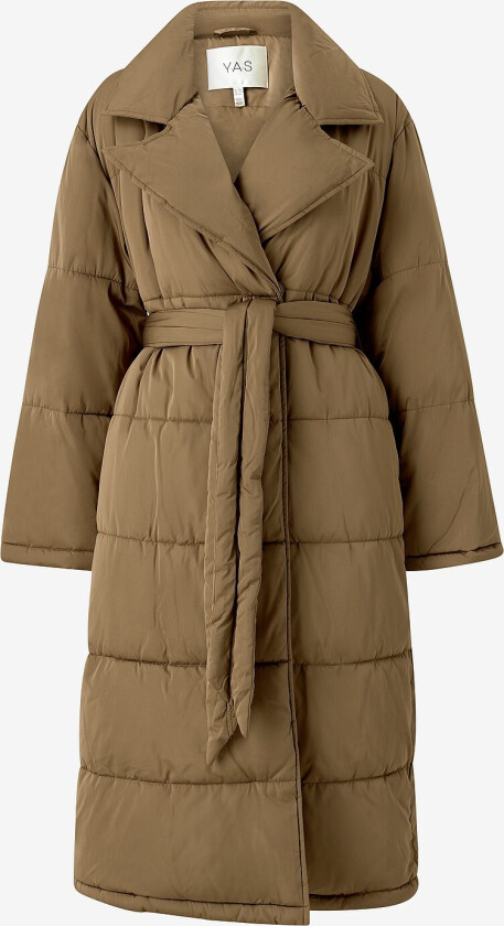 Kåpe yasLuffa LS Padded Coat - Natur
