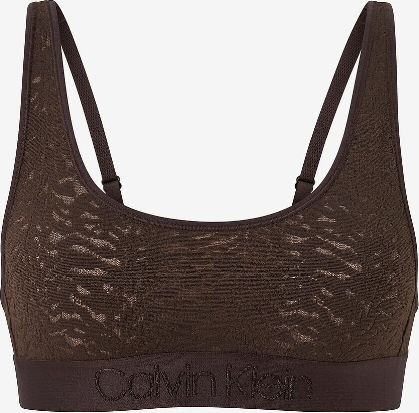 Bh-topp Unlined Bralette - Brun