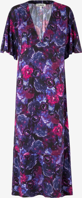 Maxikjole Aida - Flerfarget