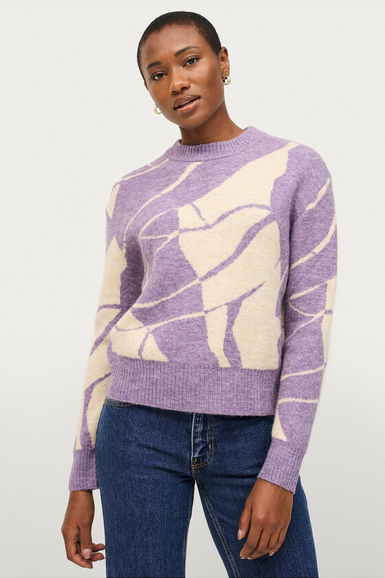 Genser slRakel Bates Pullover - Lilla