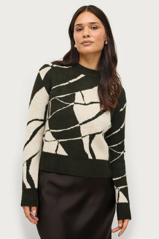 Genser slRakel Bates Pullover - Svart