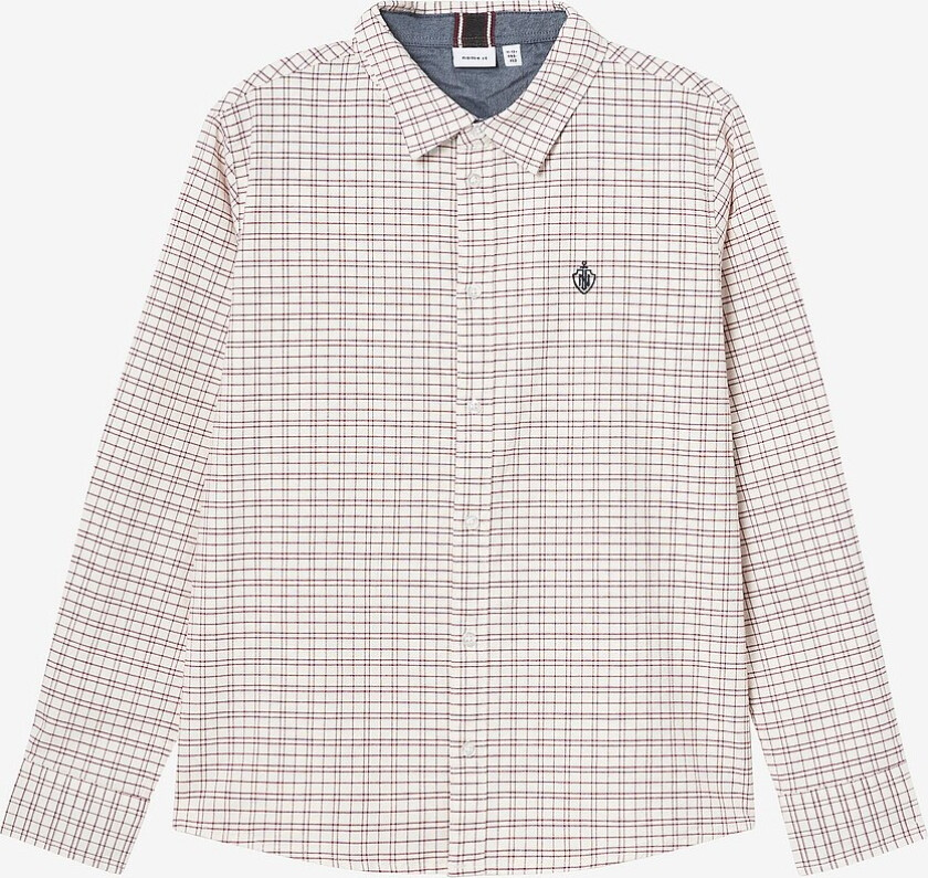 Skjorte nkmRekid Shirt - Rød