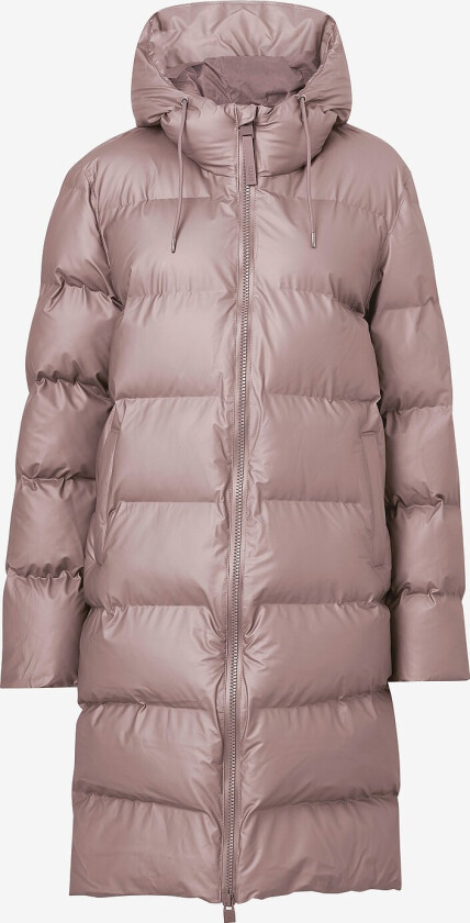 Vinterjakke Alta Long Puffer Jacket - Rosa