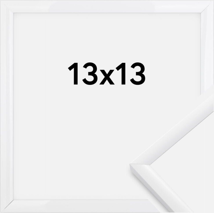 Ramme New Lifestyle Hvit 13x13 Cm