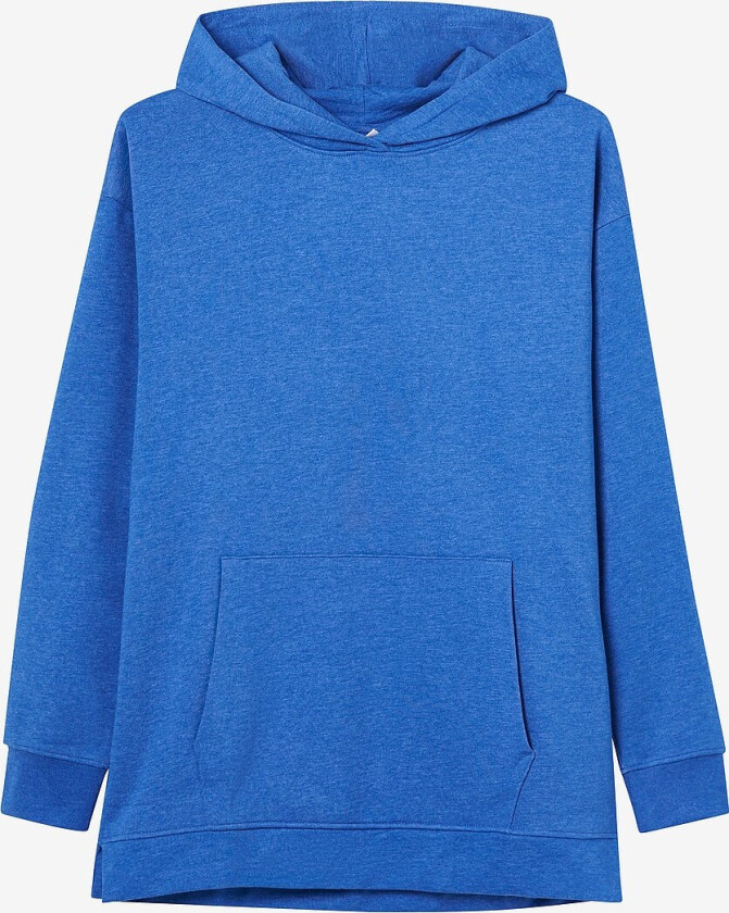 Hettegenser nkfVilu LS Long Sweat WH Bru - Blå