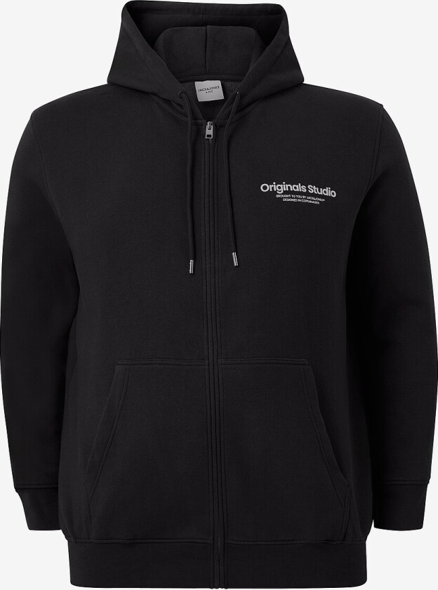 Collegegenser jorVesterbro Sweat Zip Hood - Svart