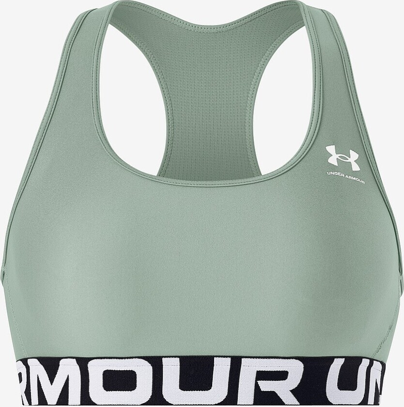 Sports-BH UA HG Authentics Mid Branded - Grønn