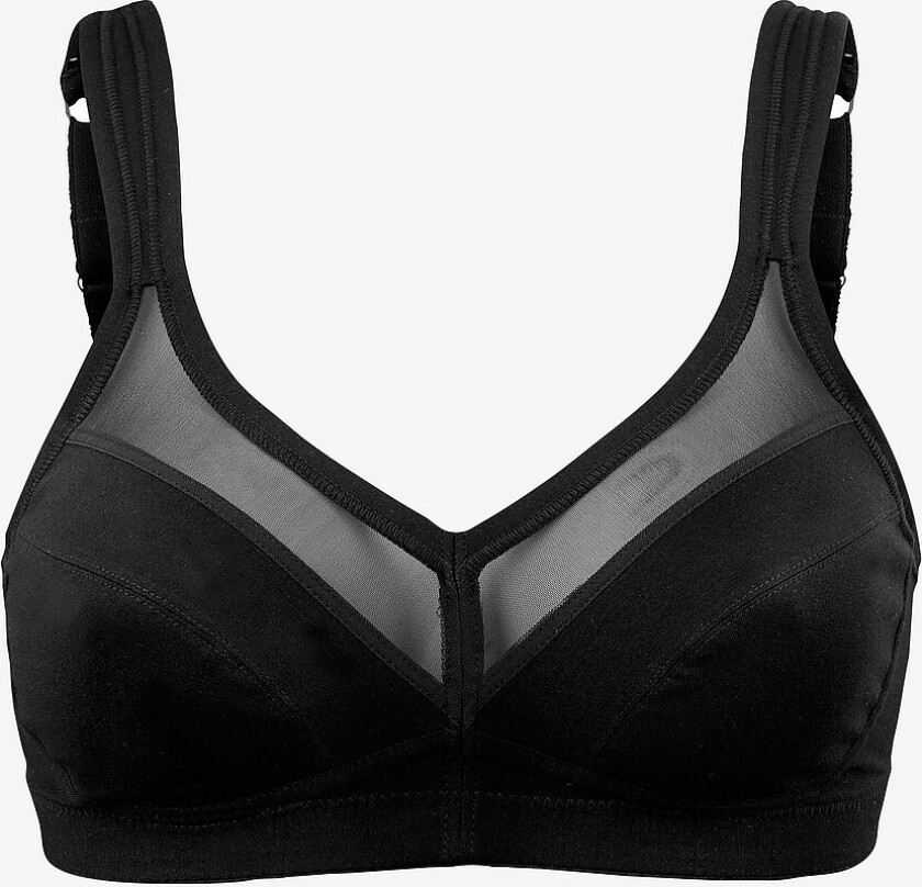 Myk bh Fairtrade Net Cotton - Svart