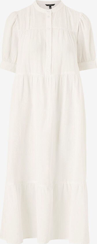 Kjole vmMilan 2/4 7/8 Dress Wvn - Hvit