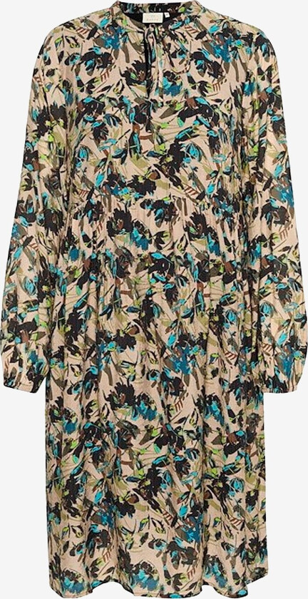 Kjole kaOlga Dress - Flerfarget