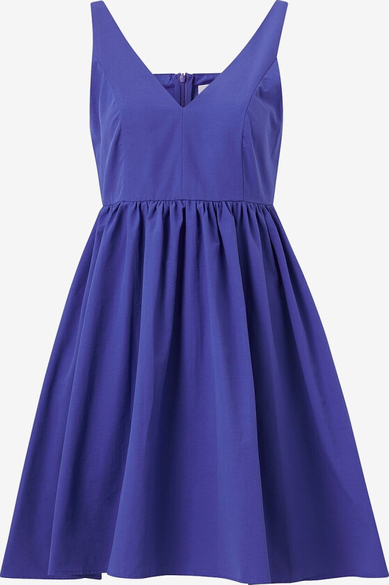 Kjole slfFeliaA SL Short Dress B - Blå
