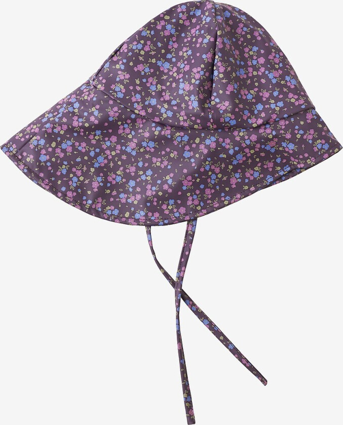 Sydvest / Regnhatt PU Hat w.fleece Aop - Lilla