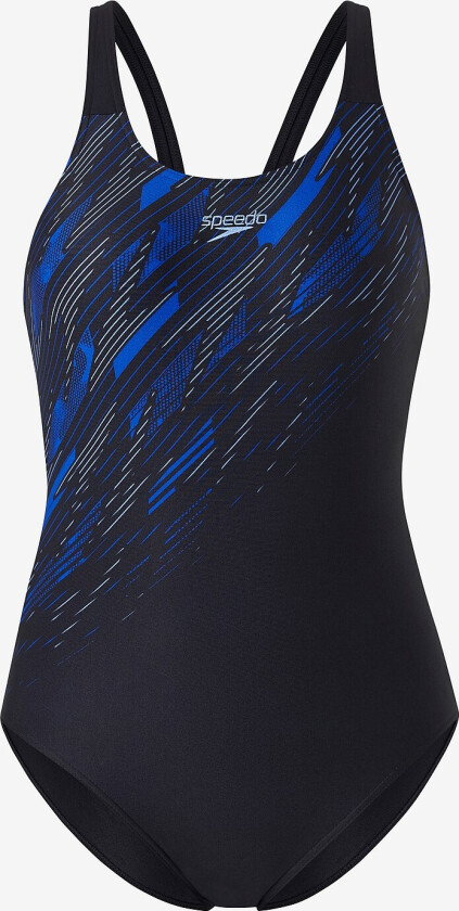 Badedrakt Womens Hyperboom Placement Muscleback - Blå