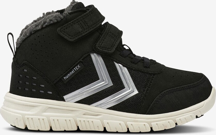 Vinterskoletter Crosslite Winter Mid Tex Jr - Svart