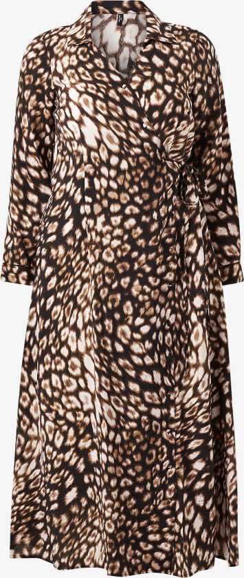 Maxikjole vmcJosie Rika LS 7/8 Shirt Dress - Svart