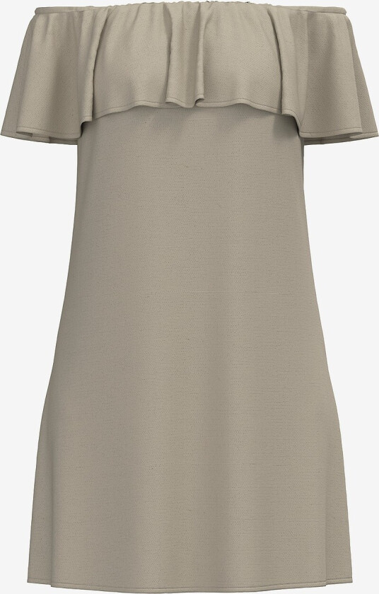 Kjole viRasha Off Shoulder Dress - Grå