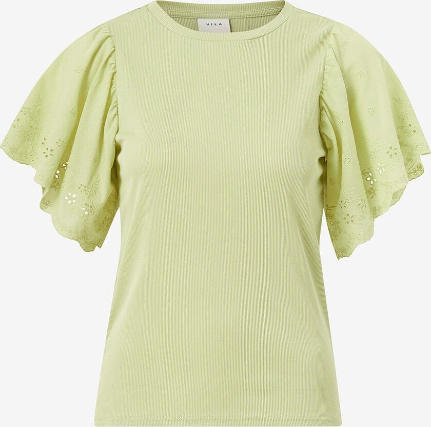 Topp viLala O-neck S/S Top - Grønn