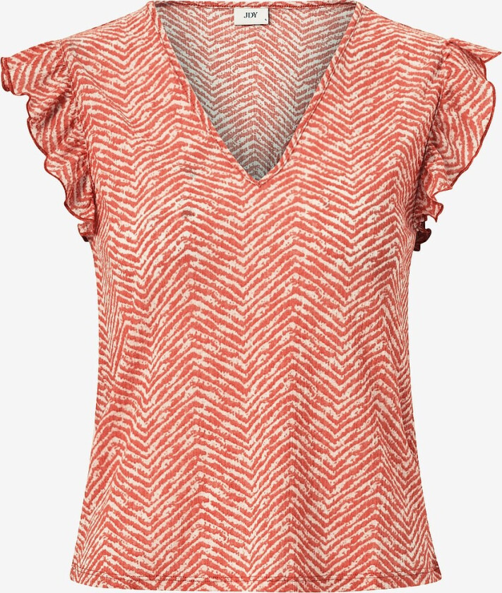 Topp jdyOline S/S Top Jrs - Orange