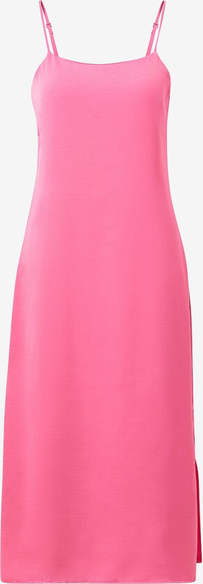 Kjole jdyUrba S/L Midi Slit Dress Wvn - Rosa