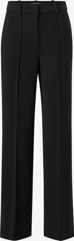 Bukser Sustainable Twill Wide Pant - Svart