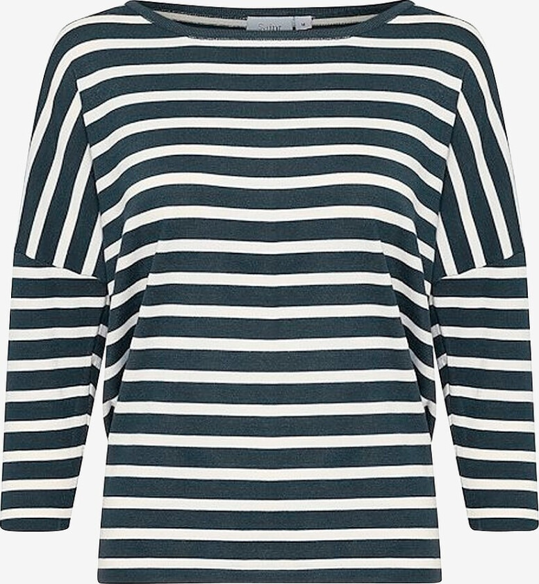 Genser MikaSZ Striped Pullover - Blå